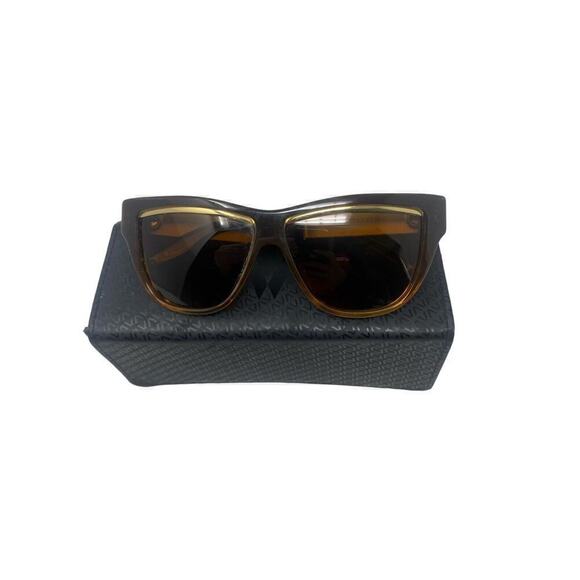 IVI Dusky 03041-903 Brown Clear Gold Sunglasses‎ Brown Lens 57-11 135 Designer main image 7
